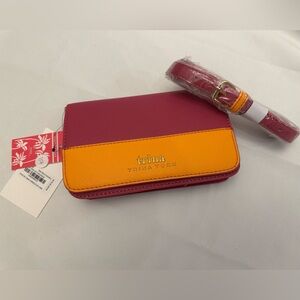Trina Turk Magenta and Orange Crossbody Bag!  So fun for summer! New with tags!